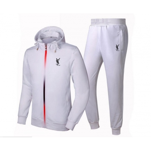 Cheap Yves Saint Laurent YSL Tracksuits Long Sleeved For Men #343922 Replica Wholesale [$54.00 USD] [ITEM#343922] on Replica Yves Saint Laurent YSL Tracksuits