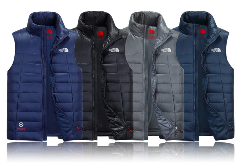 Cheap The North Face Down Vests Sleeveless For Men 340036 Replica
