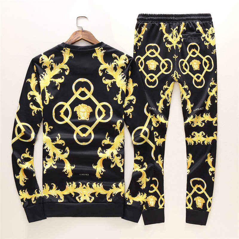 Cheap Versace Tracksuits Long Sleeved For Men #341339 Replica Wholesale ...