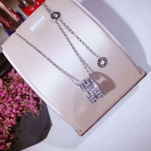 Cheap Bvlgari Quality Necklaces In Rose Gold #347345 Replica Wholesale [$56.00 USD] [ITEM#347345] on Replica Bvlgari Necklaces