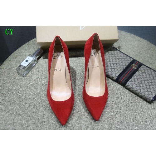 Cheap Christian Louboutin CL High-Heeled Shoes For Women #347665 Replica Wholesale [$72.00 USD] [ITEM#347665] on Replica Christian Louboutin High-heeled shoes