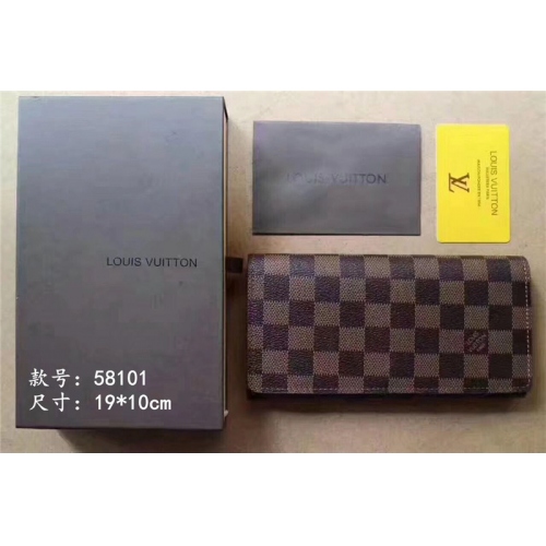 Cheap Louis Vuitton LV Quality Wallets #347955 Replica Wholesale [$44.00 USD] [ITEM#347955] on Replica Louis Vuitton AAA+ Quality Wallets