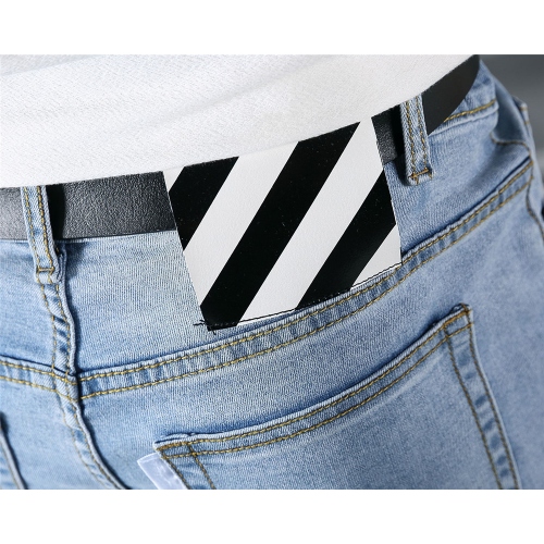 Cheap Off-White Jeans For Men #351371 Replica Wholesale [$50.00 USD] [ITEM#351371] on Replica Off-White Jeans