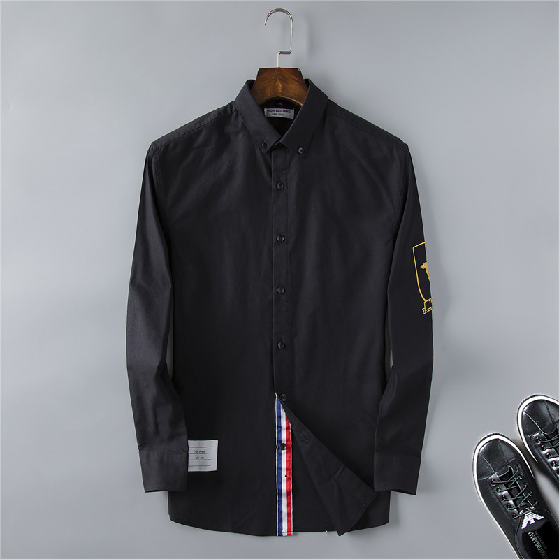 Cheap Thom Browne Shirts Long Sleeved For Men #350888 Replica Wholesale ...
