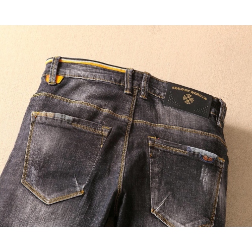 Cheap Chrome Hearts Jeans For Men #353834 Replica Wholesale [$42.10 USD] [ITEM#353834] on Replica Chrome Hearts Jeans