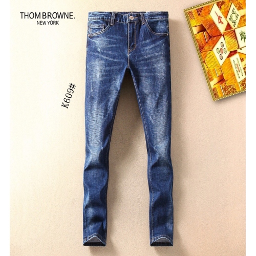 Cheap Thom Browne Jeans For Men #353846 Replica Wholesale [$42.10 USD] [ITEM#353846] on Replica Thom Browne TB Jeans