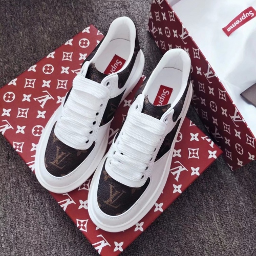 Cheap Supreme &amp; Louis Vuitton Shoes For Women #355399 Replica Wholesale [$82.00 USD] [ITEM#355399] on Replica Supreme Fashion Shoes