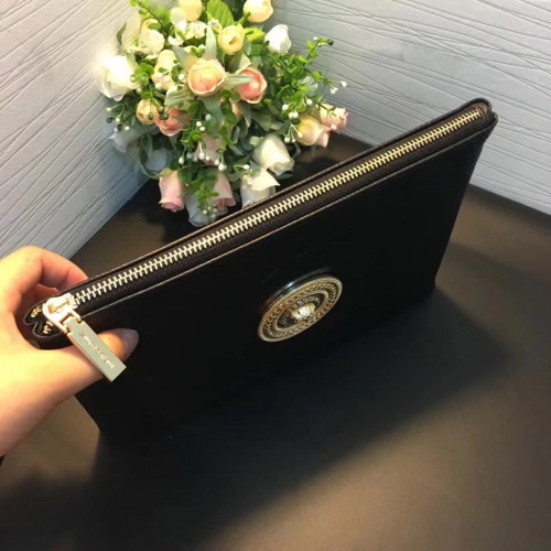 Cheap Versace Quality Wallets For Men #356668 Replica Wholesale [$56.00 USD] [ITEM#356668] on Replica Versace AAA Man Wallets