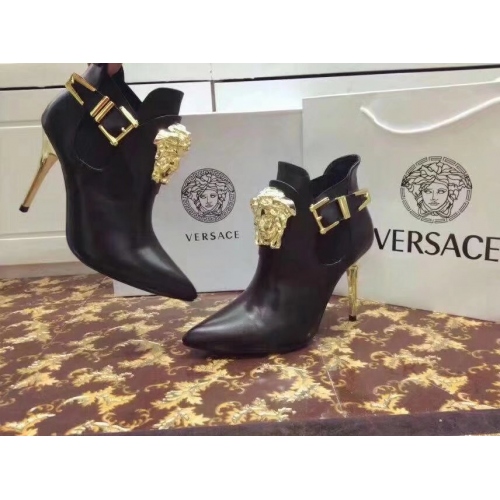 Cheap Versace Fashion Boots For Women #357228 Replica Wholesale [$85.00 USD] [ITEM#357228] on Replica Versace Boots