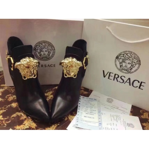 Cheap Versace Fashion Boots For Women #357228 Replica Wholesale [$85.00 USD] [ITEM#357228] on Replica Versace Boots