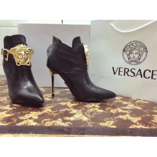 Cheap Versace Fashion Boots For Women #357228 Replica Wholesale [$85.00 USD] [ITEM#357228] on Replica Versace Boots