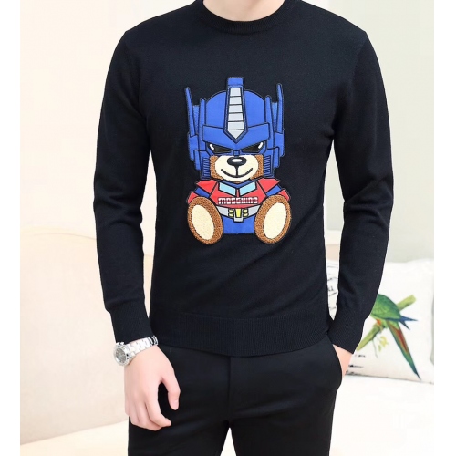 Cheap Moschino Sweaters Long Sleeved For Men #357505 Replica Wholesale [$52.00 USD] [ITEM#357505] on Replica Moschino Sweaters