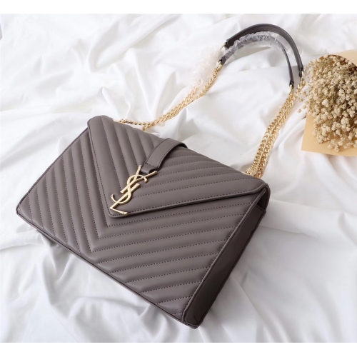 Cheap Yves Saint Laurent YSL AAA Quality Handbags #357774 Replica Wholesale [$122.50 USD] [ITEM#357774] on Replica Yves Saint Laurent AAA Handbags