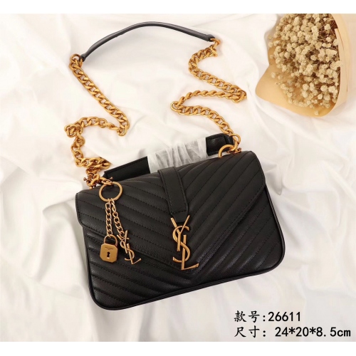 Cheap Yves Saint Laurent YSL AAA Messenger Bags #357865 Replica Wholesale [$115.00 USD] [ITEM#357865] on Replica Yves Saint Laurent YSL AAA Messenger Bags