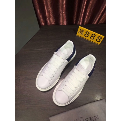 Cheap Alexander McQueen Shoes For Men #361641 Replica Wholesale [$85.00 USD] [W-361641] on Replica Alexander McQueen Shoes