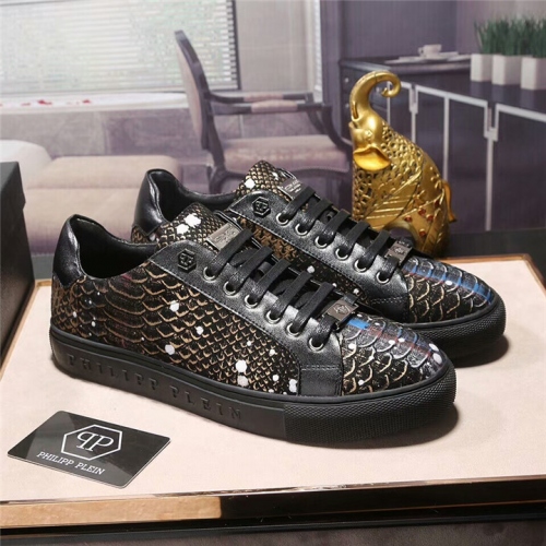Cheap Philipp Plein PP Casual Shoes For Men #362017 Replica Wholesale [$88.00 USD] [ITEM#362017] on Replica Philipp Plein PP Casual Shoes