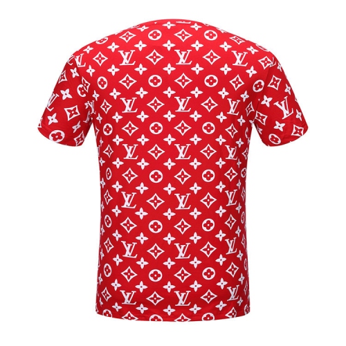 Cheap Supreme &amp; Louis Vuitton LV T-Shirts Short Sleeved For Men #362862 Replica Wholesale [$21.80 USD] [ITEM#362862] on Replica Supreme T-Shirts