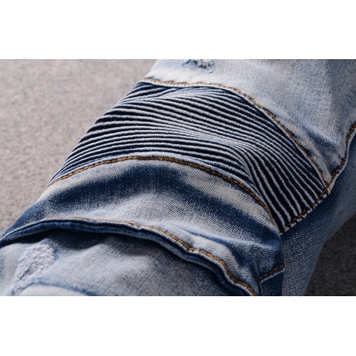 Cheap Balmain Jeans For Men #364711 Replica Wholesale [$64.00 USD] [ITEM#364711] on Replica Balmain Jeans