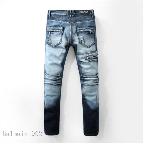 Cheap Balmain Jeans For Men #364712 Replica Wholesale [$68.00 USD] [ITEM#364712] on Replica Balmain Jeans