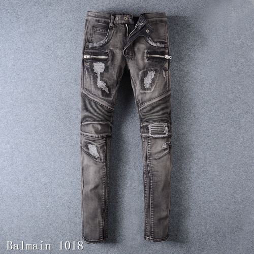 Cheap Balmain Jeans For Men #364726 Replica Wholesale [$68.00 USD] [ITEM#364726] on Replica Balmain Jeans