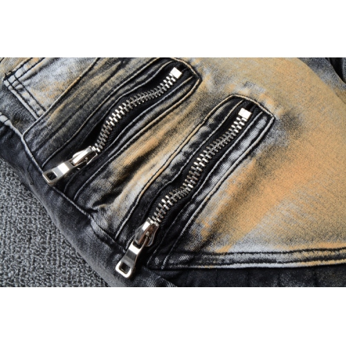 Cheap Balmain Jeans For Men #364731 Replica Wholesale [$64.00 USD] [ITEM#364731] on Replica Balmain Jeans