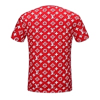 Cheap Supreme &amp; Louis Vuitton LV T-Shirts Short Sleeved For Men #362862 Replica Wholesale [$21.80 USD] [ITEM#362862] on Replica Supreme T-Shirts