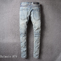 Cheap Balmain Jeans For Men #364715 Replica Wholesale [$64.00 USD] [ITEM#364715] on Replica Balmain Jeans