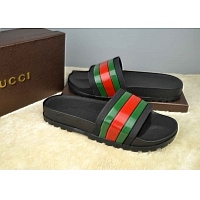 Cheap Gucci Slippers For Men #365820 Replica Wholesale [$42.10 USD] [ITEM#365820] on Replica Gucci Slippers