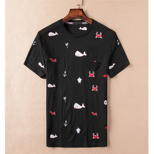 Cheap Thom Browne T-Shirts Short Sleeved For Men #367086 Replica Wholesale [$36.50 USD] [ITEM#367086] on Replica Thom Browne TB T-Shirts
