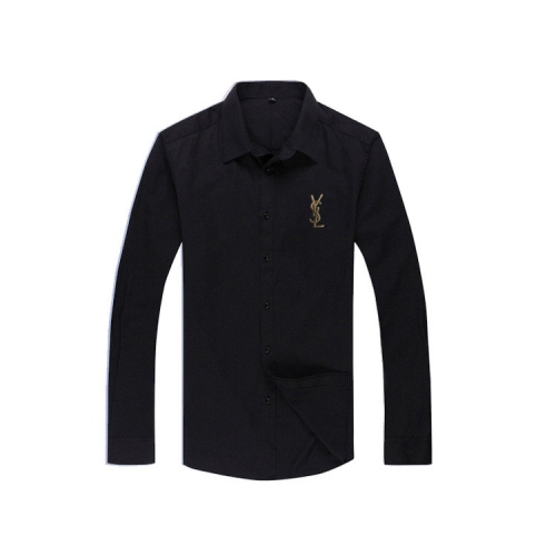 Cheap Yves Saint Laurent YSL Shirts Long Sleeved For Men #367528 Replica Wholesale [$40.00 USD] [ITEM#367528] on Replica Yves Saint Laurent YSL Shirts
