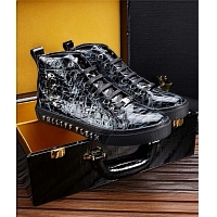 Cheap Philipp Plein PP High Tops Shoes For Men #366687 Replica Wholesale [$91.00 USD] [ITEM#366687] on Replica Philipp Plein PP High Tops Shoes