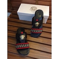 Cheap Versace Fashion Slippers For Men #367555 Replica Wholesale [$55.00 USD] [W-367555] on Replica Versace Slippers