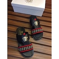 Cheap Versace Fashion Slippers For Men #367555 Replica Wholesale [$55.00 USD] [ITEM#367555] on Replica Versace Slippers