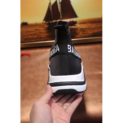 Cheap Balenciaga High Tops Shoes For Men #374518 Replica Wholesale [$88.00 USD] [ITEM#374518] on Replica Balenciaga High Tops Shoes