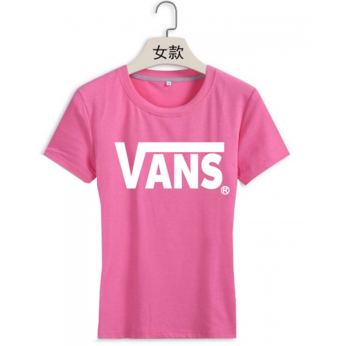 Cheap VANS T-Shirts Short Sleeved For Women #375015 Replica Wholesale [$19.80 USD] [ITEM#375015] on Replica VANS T-Shirts