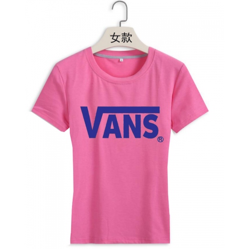 Cheap VANS T-Shirts Short Sleeved For Women #375019 Replica Wholesale [$19.80 USD] [ITEM#375019] on Replica VANS T-Shirts