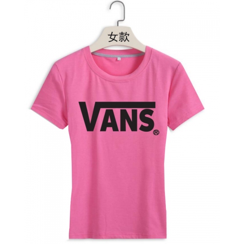Cheap VANS T-Shirts Short Sleeved For Women #375023 Replica Wholesale [$19.80 USD] [ITEM#375023] on Replica VANS T-Shirts