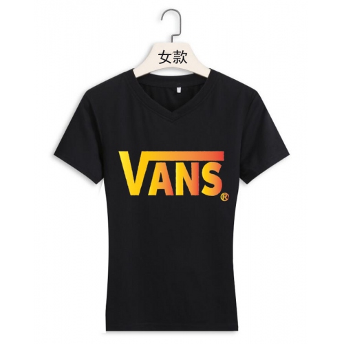 Cheap VANS T-Shirts Short Sleeved For Women #375251 Replica Wholesale [$19.80 USD] [ITEM#375251] on Replica VANS T-Shirts