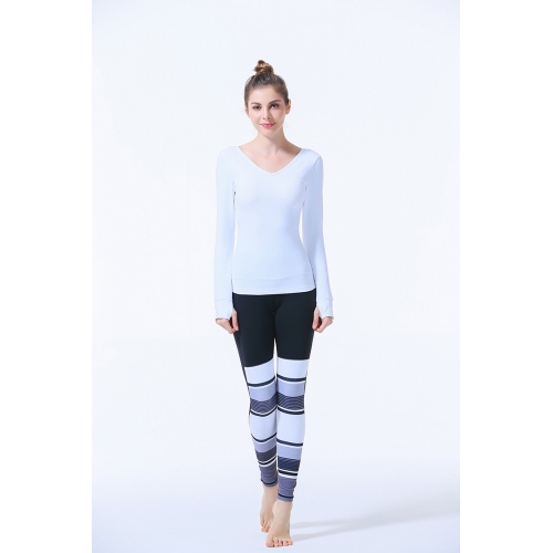 Cheap Yoga Tracksuits Long Sleeved For Women #375255 Replica Wholesale [$52.00 USD] [ITEM#375255] on Replica Yoga Tracksuits