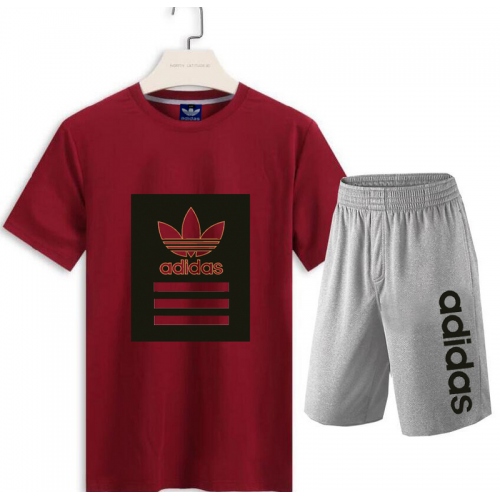 Cheap Adidas Tracksuits Short Sleeved For Men #376380 Replica Wholesale [$31.80 USD] [ITEM#376380] on Replica Adidas Tracksuits