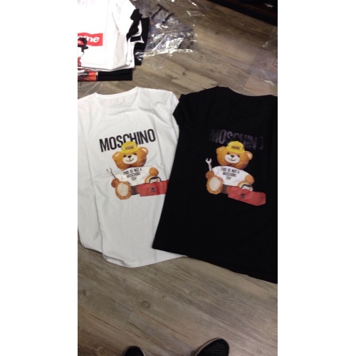 Cheap Moschino T-Shirts Short Sleeved For Men #376794 Replica Wholesale [$24.50 USD] [ITEM#376794] on Replica Moschino T-Shirts