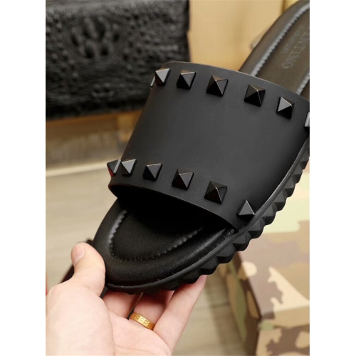 Cheap Valentino Fashion Slippers For Men #378433 Replica Wholesale [$68.00 USD] [ITEM#378433] on Replica Valentino Slippers