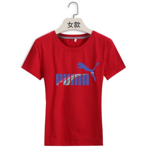 Cheap Puma T-Shirts Short Sleeved For Women #381299 Replica Wholesale [$18.00 USD] [ITEM#381299] on Replica PUMA T-Shirts