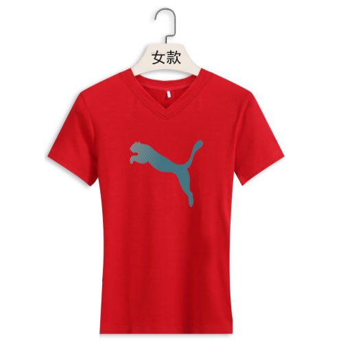 Cheap Puma T-Shirts Short Sleeved For Women #381598 Replica Wholesale [$18.00 USD] [ITEM#381598] on Replica PUMA T-Shirts