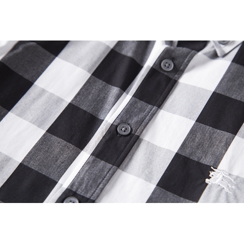 Cheap Byrberry Shirts Short Sleeved For Men #382514 Replica Wholesale [$31.30 USD] [ITEM#382514] on Replica Burberry Shirts