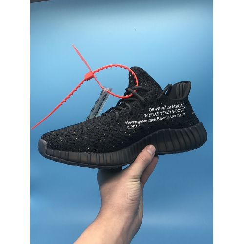 Cheap Off White &amp; Adidas Yeezy Shoes For Men #382604 Replica Wholesale [$58.00 USD] [ITEM#382604] on Replica Adidas Yeezy Shoes