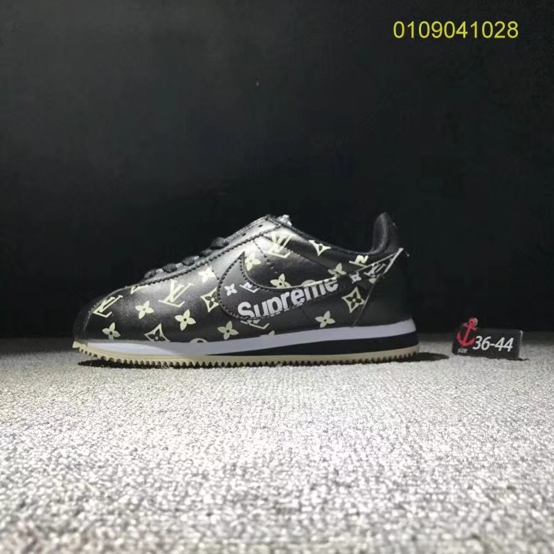 Cheap Nike & Louis Vuitton LV Cortez Shoes For Women #372435 Replica ...