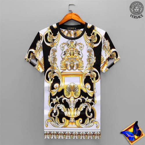 Cheap Versace T-Shirts Short Sleeved For Men #386147 Replica Wholesale [$26.50 USD] [ITEM#386147] on Replica Versace T-Shirts