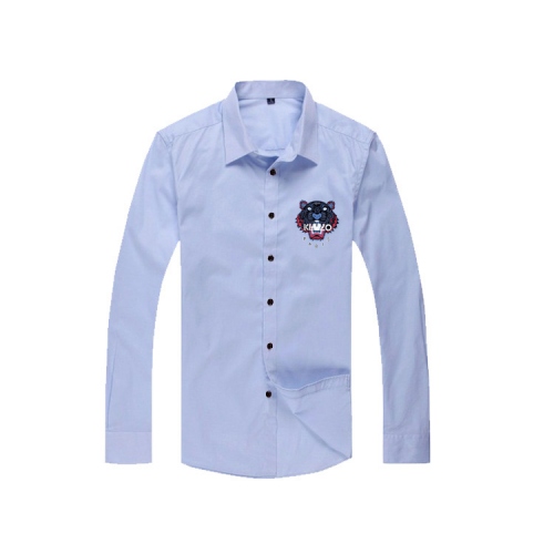 Cheap Kenzo Shirts Long Sleeved For Men #386250 Replica Wholesale [$40.00 USD] [ITEM#386250] on Replica Kenzo Shirts