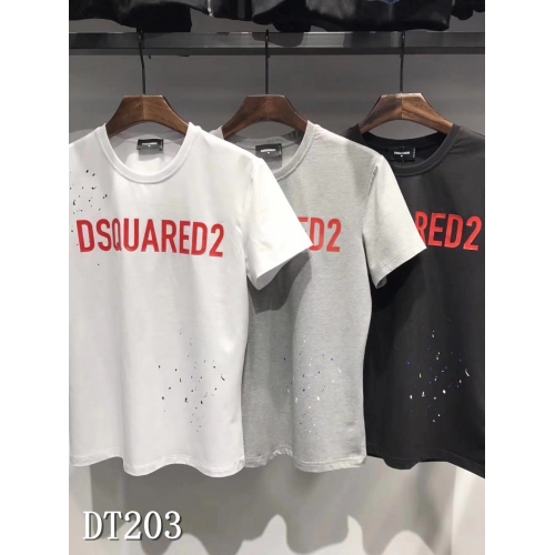 Cheap Dsquared T-Shirts Short Sleeved For Men #387817 Replica Wholesale [$26.50 USD] [ITEM#387817] on Replica Dsquared T-Shirts